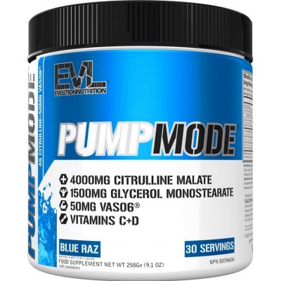 EVLution Pump Mode Pre-Workout- 258g