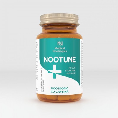 Nootune + cu Cafeina - 30 Capsule