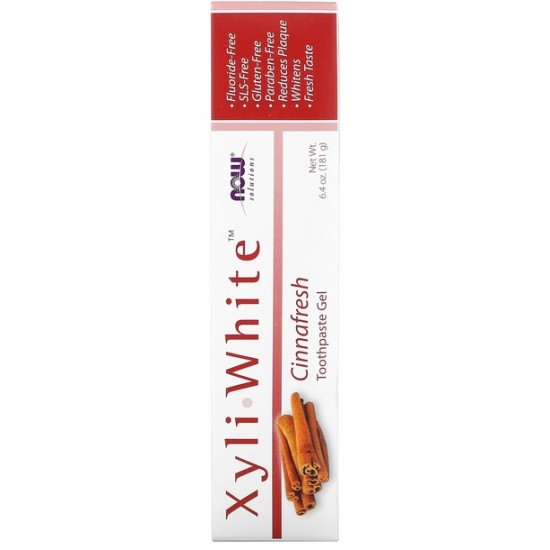 Now Foods Pasta de dinti XyliWhite, Scortisoara  - 181 g