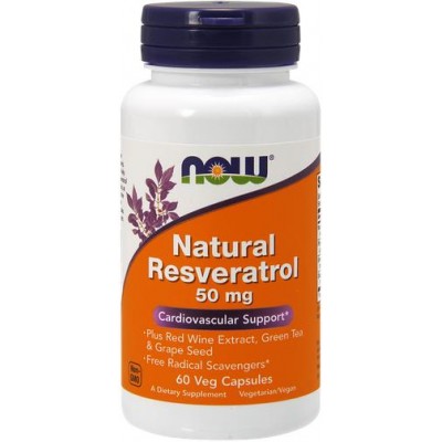 Natural Resveratrol 50mg - 60 Capsule vegetale