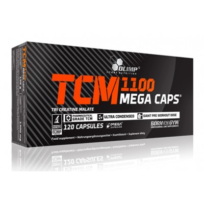 TCM Tri-Creatine Malate 1100mg  - 120 Mega Capsule