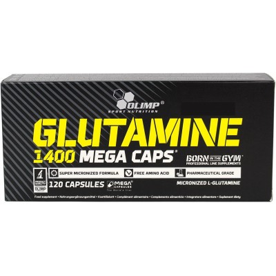 Glutamine 1400 Mega Caps - 120 capsule