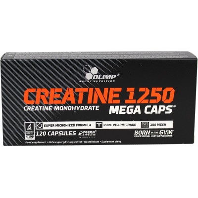 Creatine MEGA CAPS 1250 – 120 Capsule