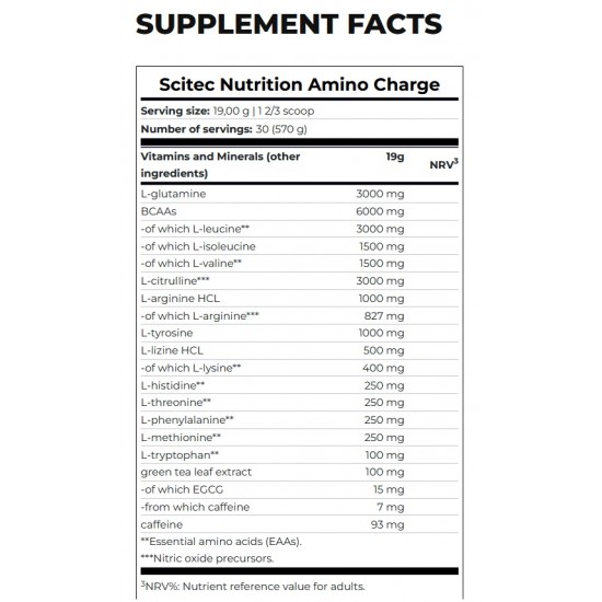 Scitec Amino Charge - 570g