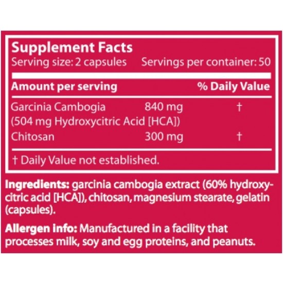 Scitec HCA Chitosan - 100 Capsule