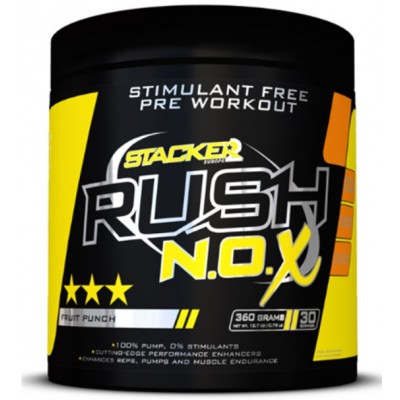 RUSH N.O.X Pre-Workout (fara cofeina) - 360g