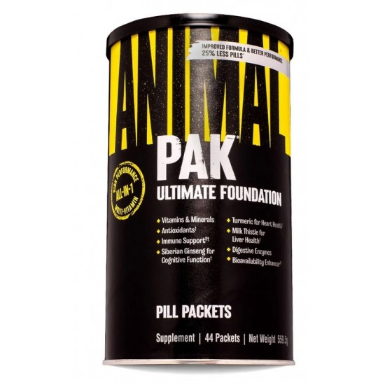 Universal Animal Pak - 44 packs