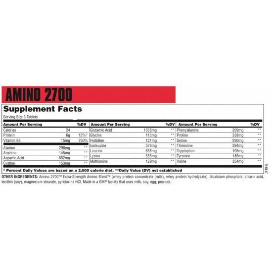 Universal Amino 2700 - 120 Tablete