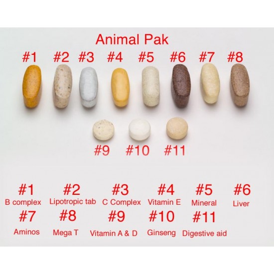 Universal Animal Pak - 30 packs