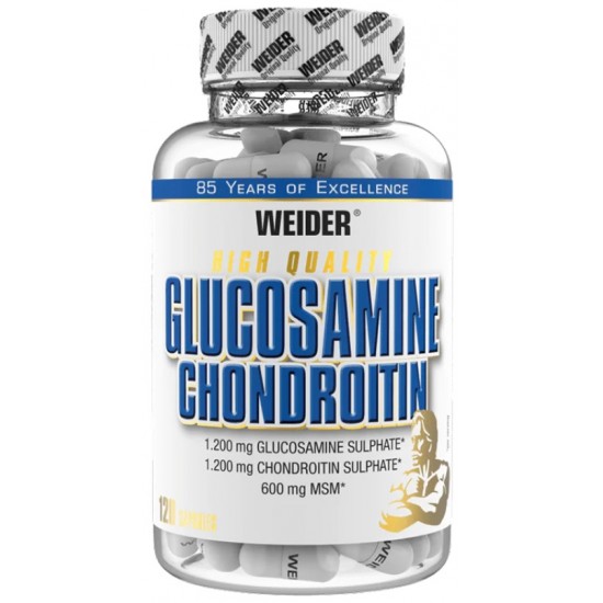 Weider Glucosamina si Condroitina MSM - 120 Capsule