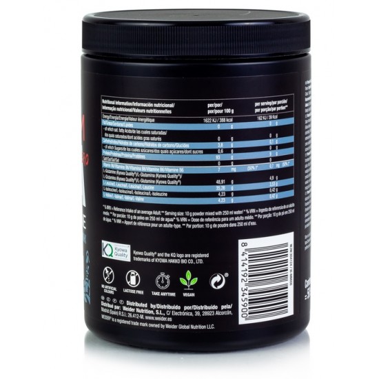 Weider Premium BCAA 8:1:1 Plus L-Glutamine - 500g