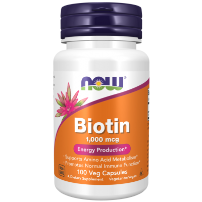 Biotina (Vitamina H) 1000mcg - 100 Capsule vegetale