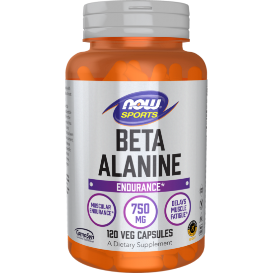 NOW Beta-Alanina 750mg - 120 Capsule