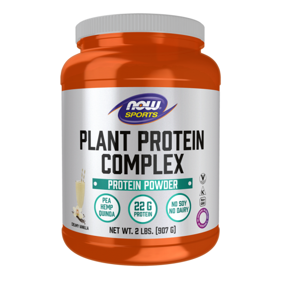 NOW Complex de Proteine din Plante Non-GMO - 907g