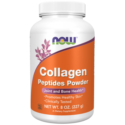 NOW Foods, Colagen Hidrolizat Peptide Pulbere - 227g