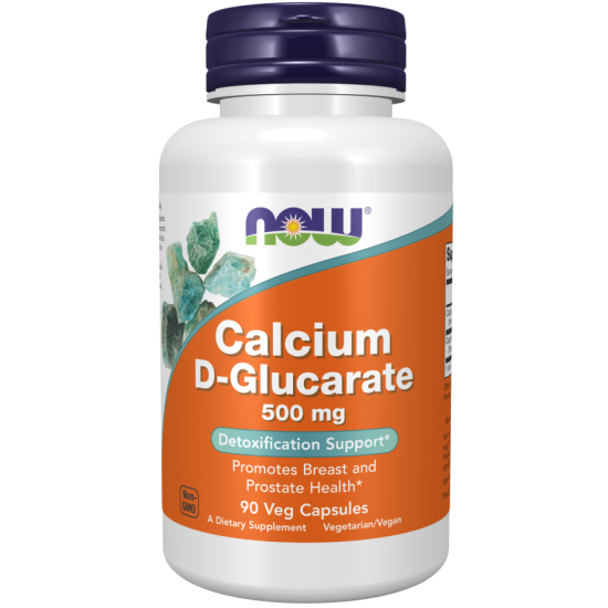 NOW Calciu D-Glucarat 500mg - 90 Capsule vegetale