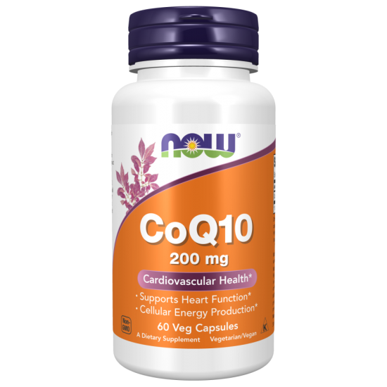 NOW Coenzima Q10 200mg - 60 Capsule