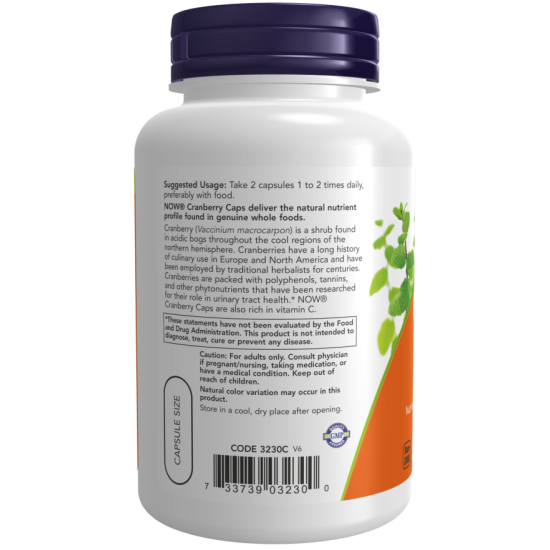 Cranberry Caps, NOW Foods - 100 Capsule vegetale